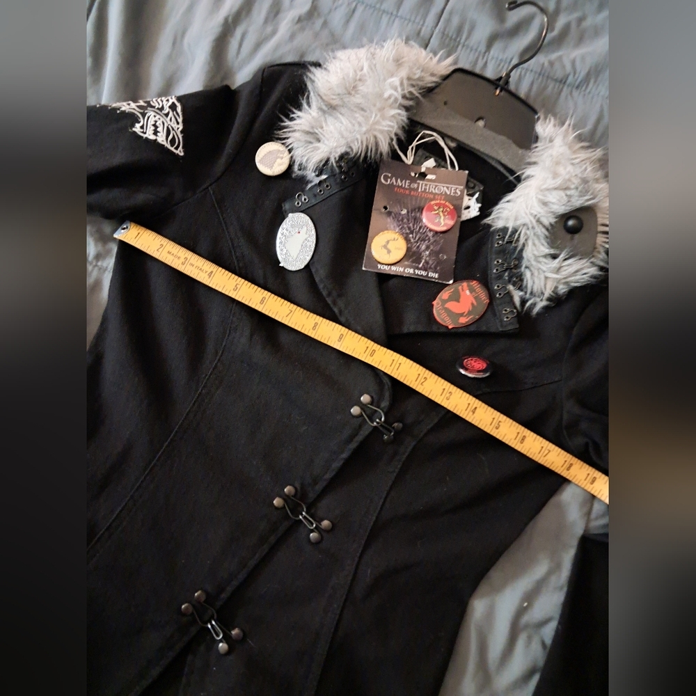 Fire & Ice- custom GoT themed RAGE ร Tripp NYC jacket- PRICE FIRM! - Picture 15 of 16